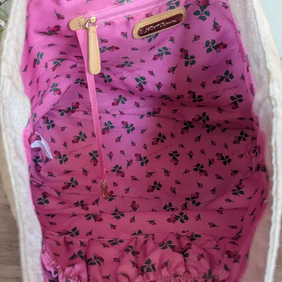 Betsey Johnson Floral Lace Tote Bag - Picture 10 of 12